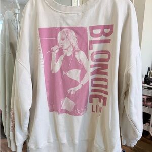 Oversized Blondie Graphic Sweatshirt